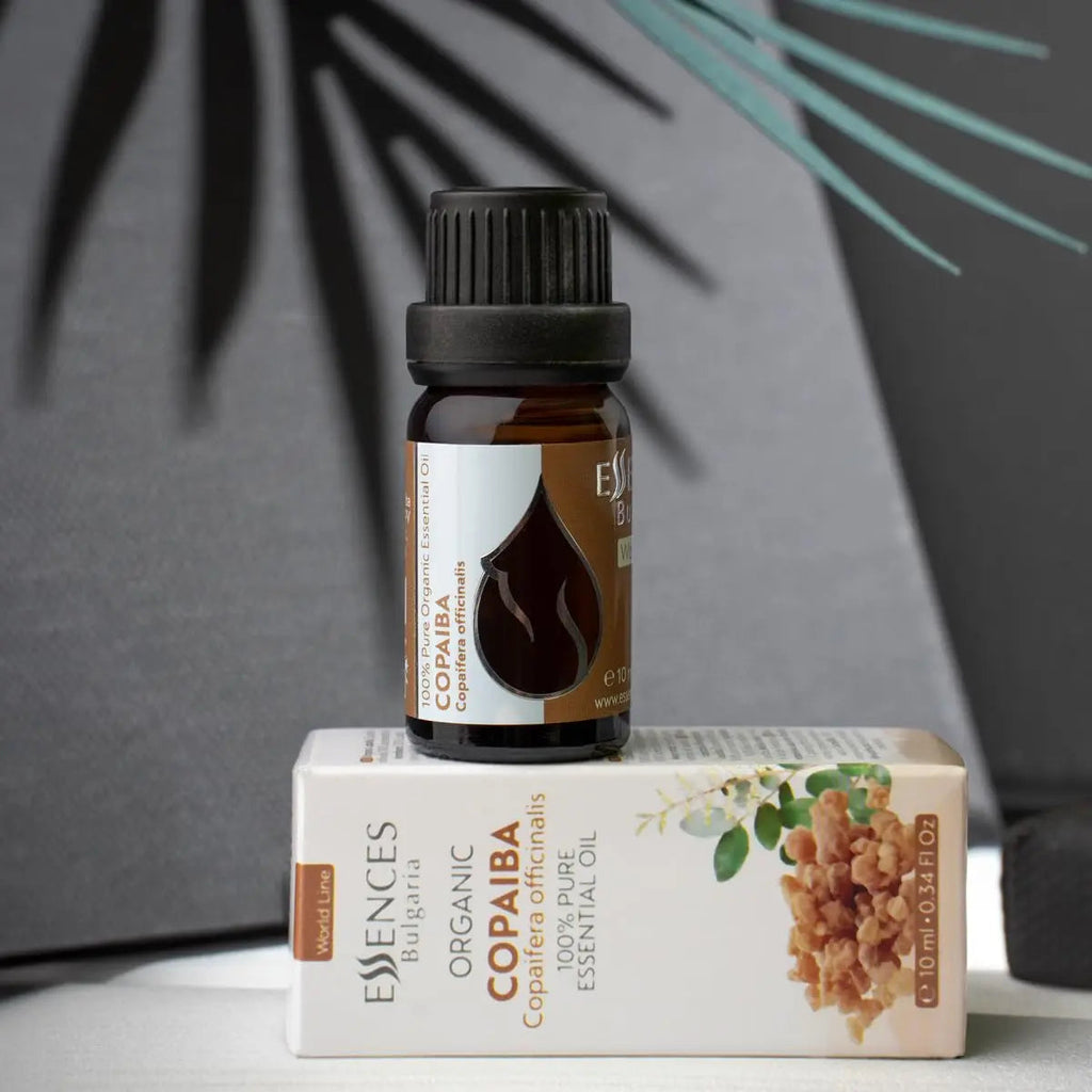 Essences Bulgaria Organic Copaiba Essential Oil 0.34 Fl Oz 10ml Copaifera officinalis - 100% Pure Natural Essences Bulgaria Au supplements