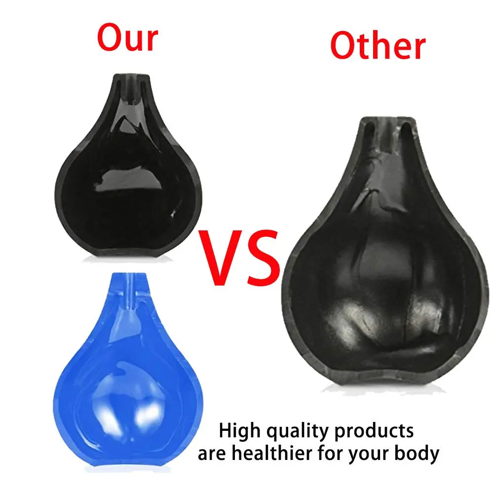 GNEGKLEAN Black Silicone Enema Bulb Kit 7.6oz Clean Anal Douche for Men Women with 19.7in GNEGKLEAN Au supplements