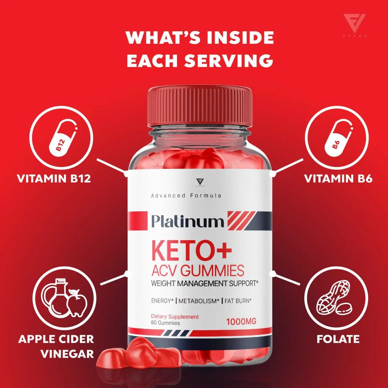 (3 Pack) Platinum Keto ACV Gummies, Platinum Keto ACV Gummies Advanced Weight Loss Kohzie Au supplements