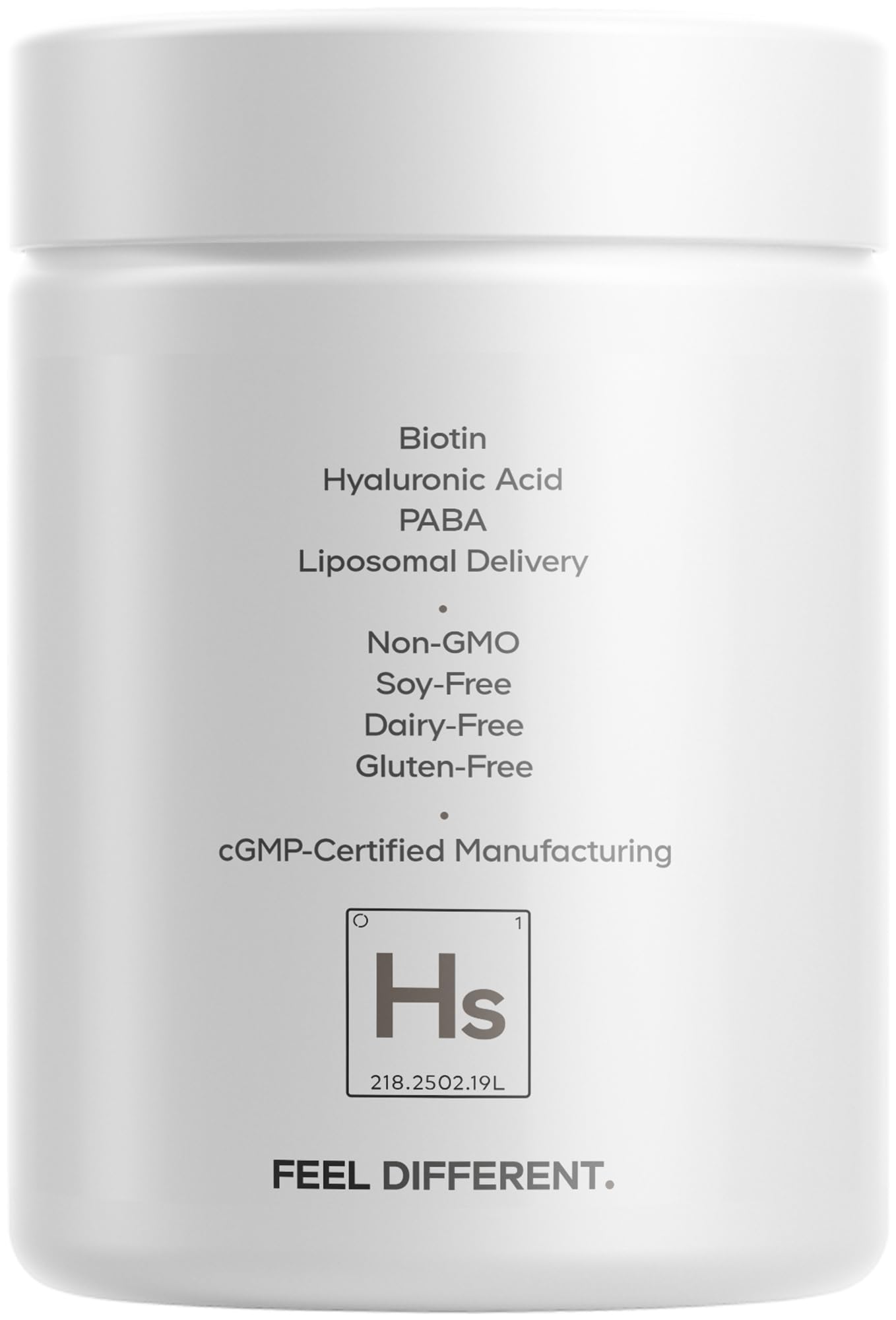 Codeage Hair Skin Nails Vitamins Platinum - KeraGEN-IV Keratin, Dermaval - Hair Fall, Skin Elasticity & Moisture Support - Biotin 5000, Collagen, Vitamin C, Coffeeberry, PABA Supplement - 60 Capsules Codeage Au supplements