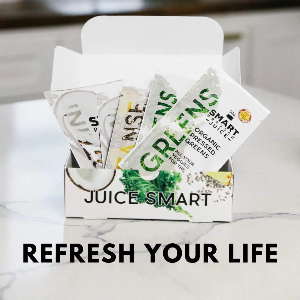 SMART Pressed Juice 3-Day Organic Juice Cleanse | Healthy Detox Program | Vegan Vanilla Protein SMART Pressed Au supplements