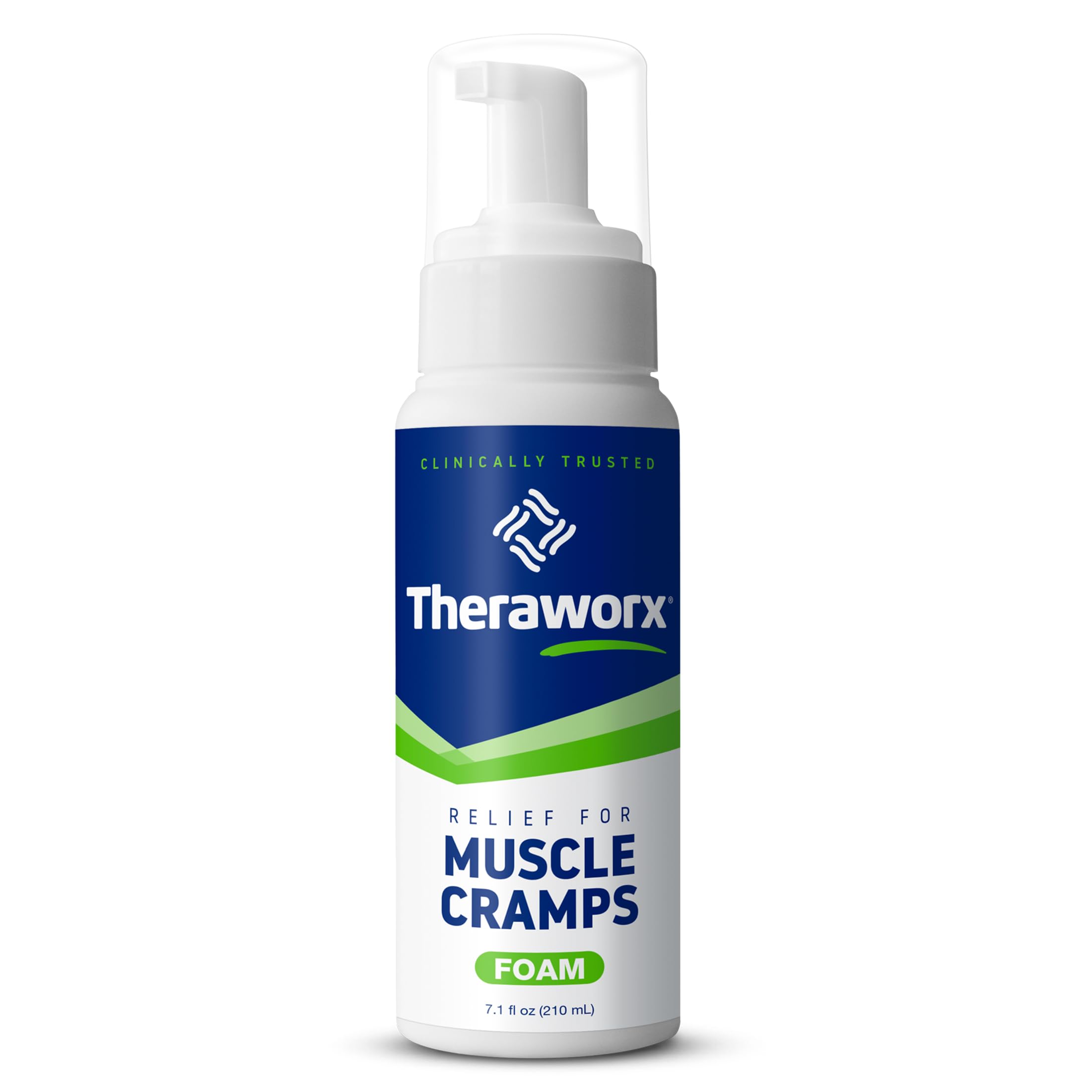 Theraworx Relief for Muscle Cramps Foam Fast-Acting Muscle Spasm, Leg Soreness with Magnesium Sulfate - 7.1 oz - 1 Count Theraworx Au supplements