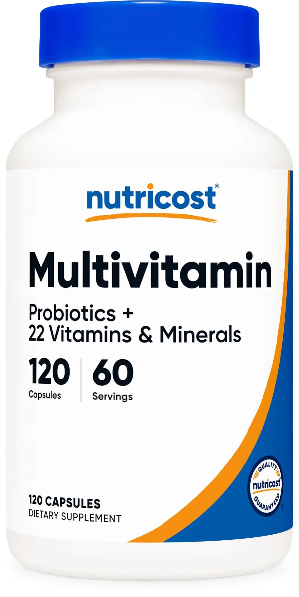 Nutricost Multivitamin with Probiotics 120 Vegetarian Capsules - Packed with Vitamins & Minerals Nutricost Au supplements