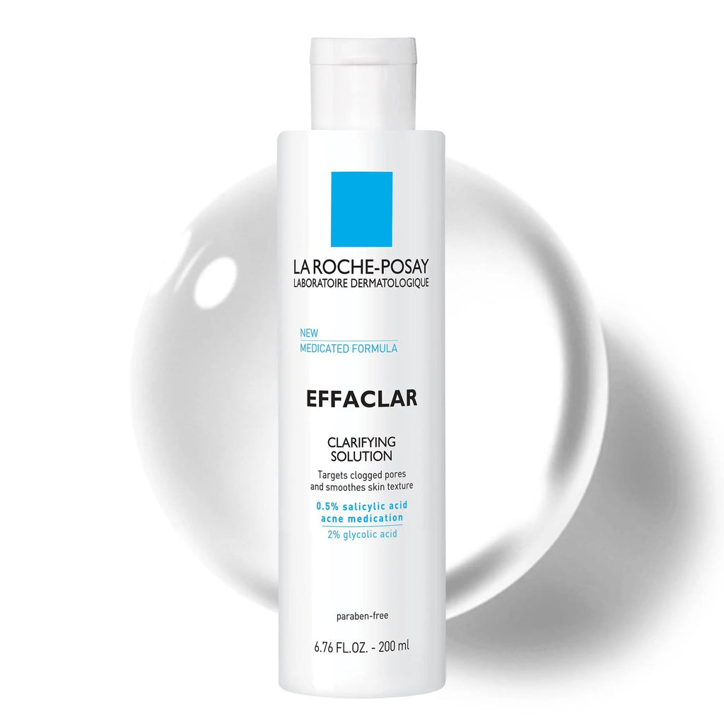 La Roche-Posay Effaclar Clarifying Solution Acne Toner with Salicylic Acid and Glycolic Acid La Roche-Posay Au supplements