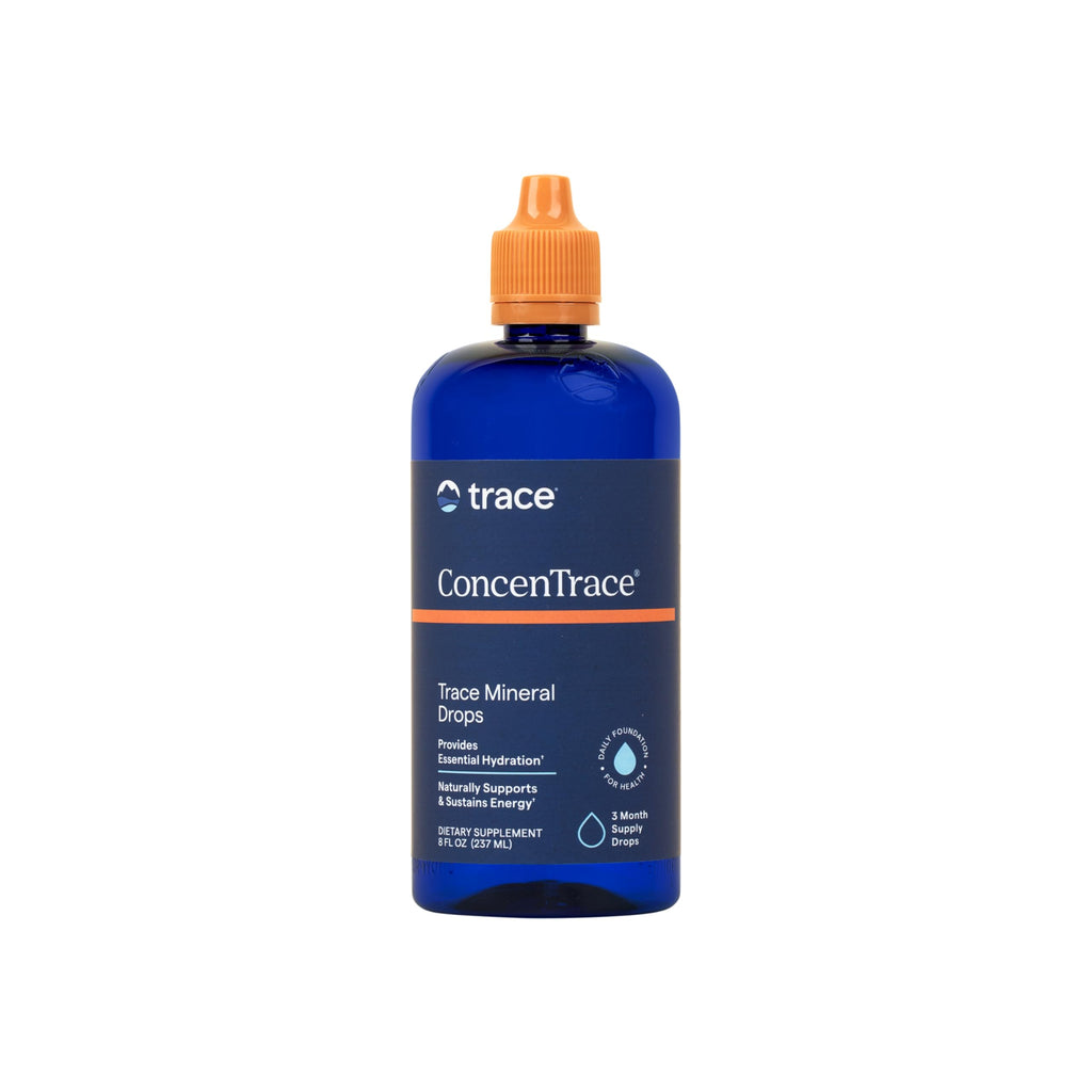 Trace Minerals ConcenTrace Trace Mineral Drops | Supports Energy, Digestion, Bone Health & Hydration, 70+ Ionic Trace Minerals w/Magnesium