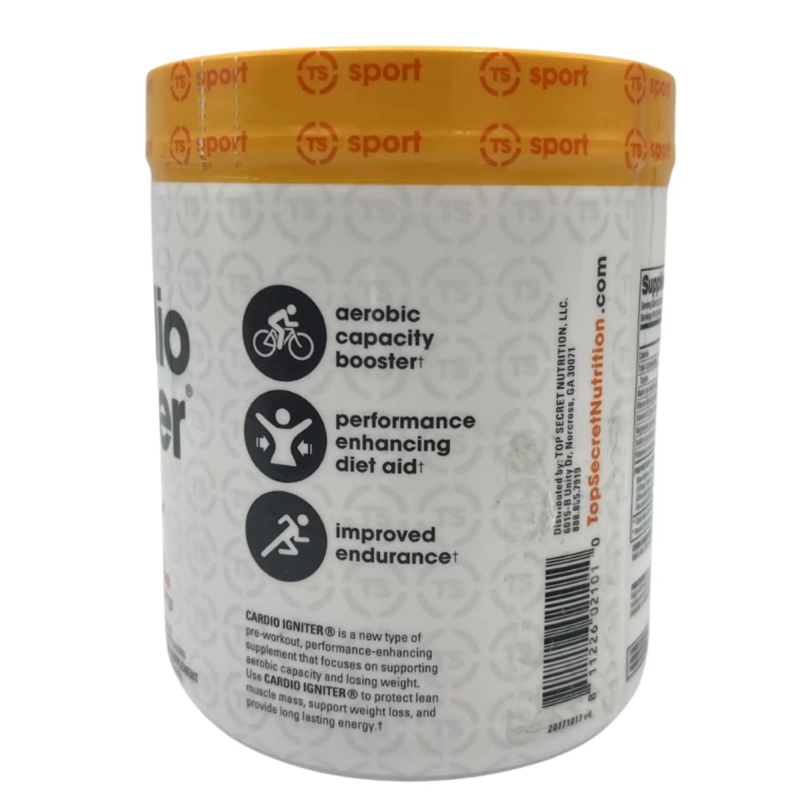 Top Secret Nutrition Cardio Igniter Pre-Workout Supplement with Beta-Alanine, L-Carnitine Top Secret Nutrition Au supplements