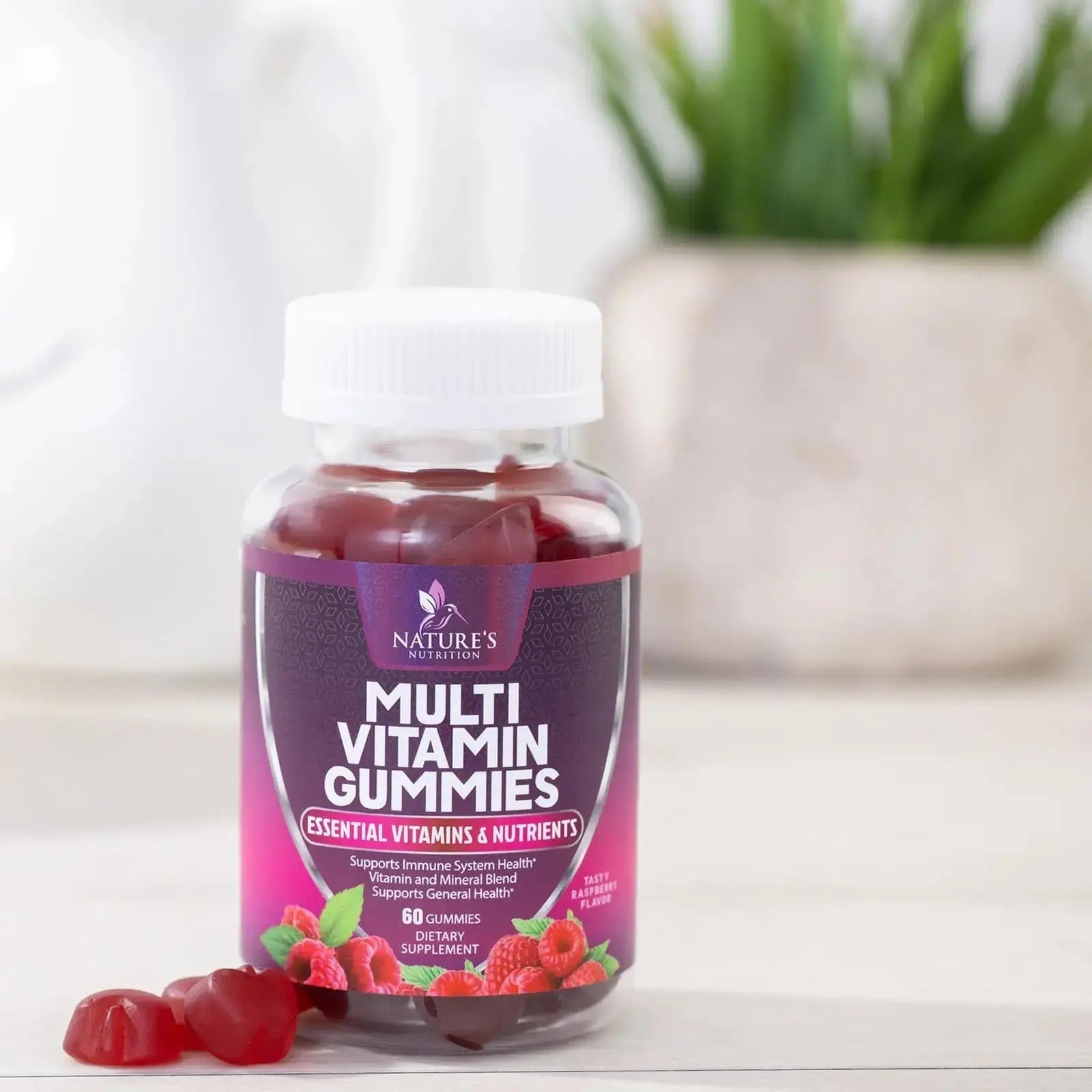 Multivitamin Gummies for Adult with Vitamins A, C, D, B12 - Gummy Multivitamins for Daily Nutritional Support Nature's Nutrition Au supplements