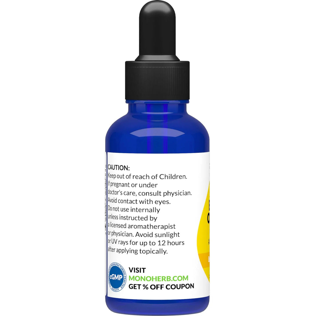 Bitter Orange Essential Oil 30 ml - 1 oz - Pure & Natural - with Pipette Dropper MONOHERB Au supplements