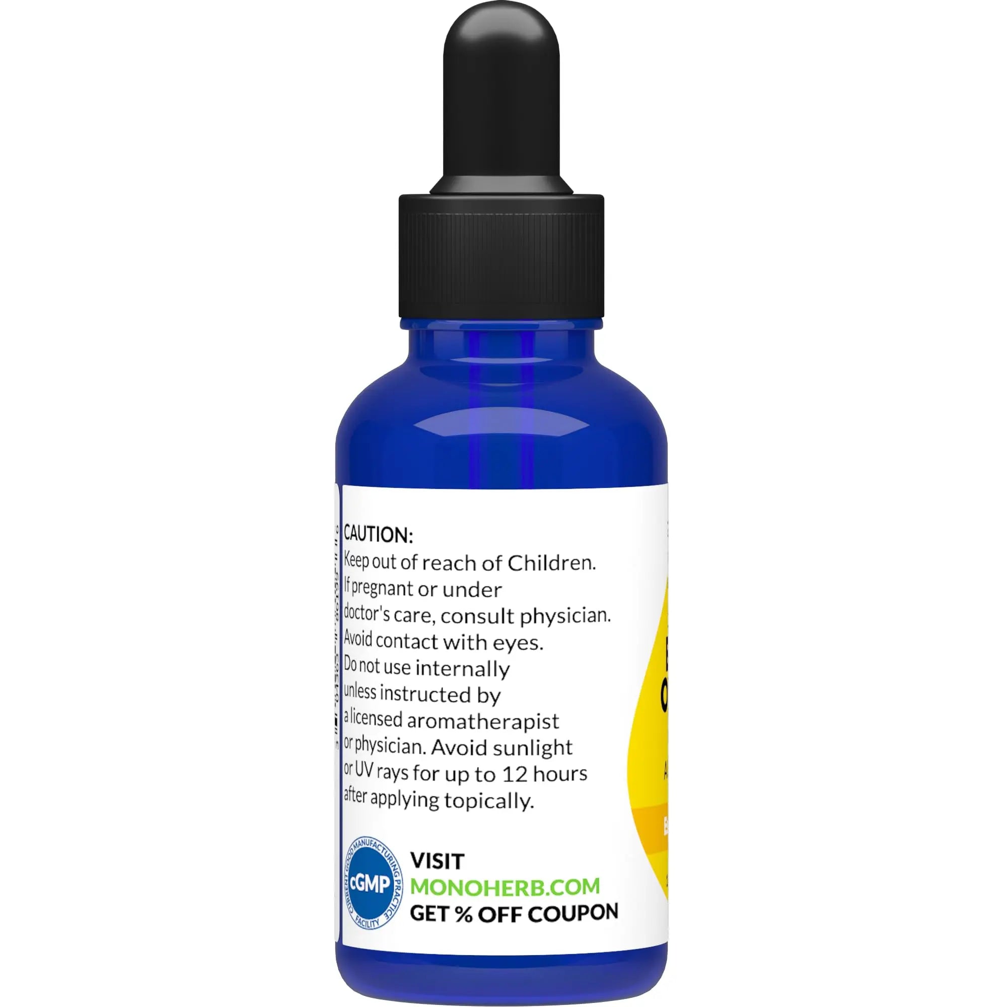Bitter Orange Essential Oil 30 ml - 1 oz - Pure & Natural - with Pipette Dropper MONOHERB Au supplements