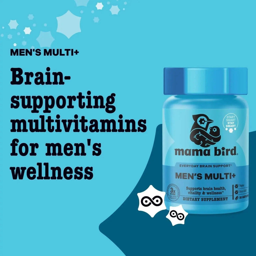 Best Nest Wellness Men's Multi Plus - Daily Multivitamin for Brain & Energy Health Support - Daily Multivitamin for Men Best Nest Wellness Au supplements