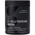 Sports Research L-Glutamine - Workout Recovery, Immune Health & Gut Health Support - 5 G Per Serving - 10.58 Oz