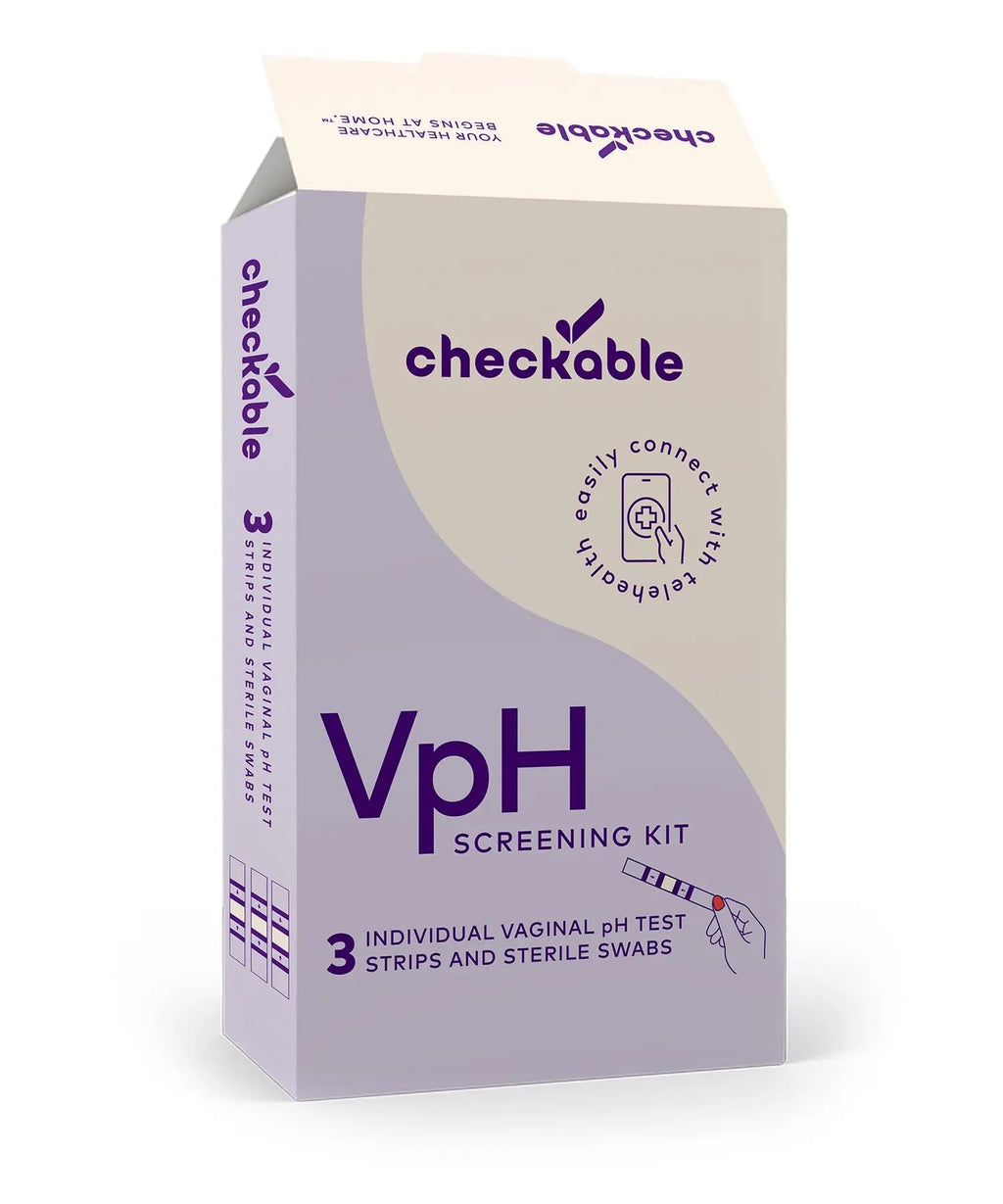 Checkable® Vaginal pH Screening Strips, Quick Results, Vaginal pH Balance Screening Strip Checkable Medical Au supplements