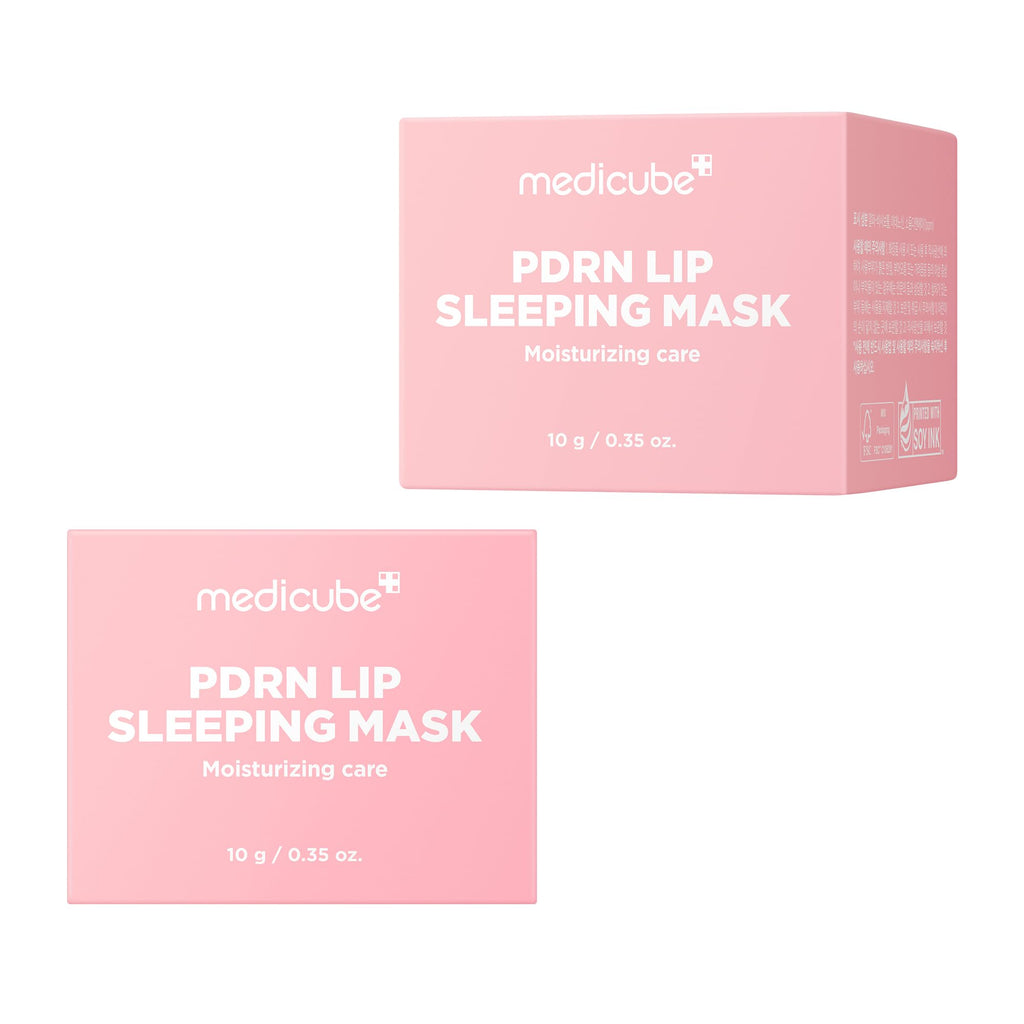medicube PDRN lip sleeping mask glow balm | Salmon PDRN, Collagen, Shea Butter for Softer Lips