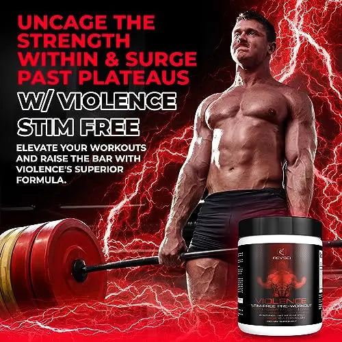 VIOLENCE Stim Free Pre Workout Powder by REVSCI, Precision Dosed Non Stim Preworkout Revolution Science Au supplements
