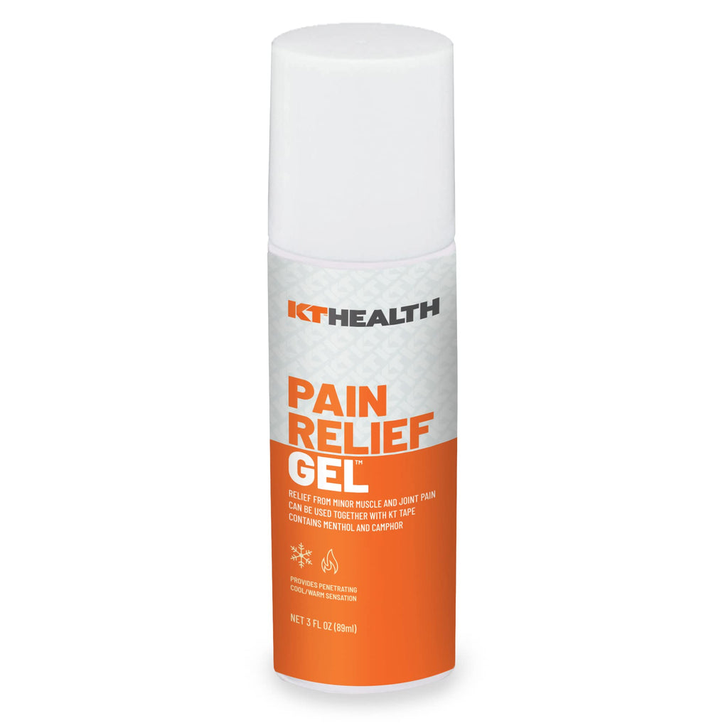 KT Tape Health, Pain Relief Gel, Time-Released Topical Relief from Back Pain, Sciatica and Arthritis, 3.0 oz Roll-On KT Tape Au supplements