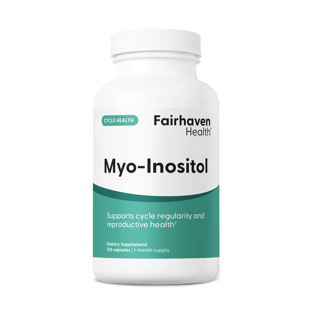 Fairhaven Health Myo-Inositol Supplement for Women and Men | Vitamin B8 2000mg | Vegan Inositol Powder Capsules | Gluten, Dairy and Soy Free | 120 Inositol Capsules Fairhaven Health Au supplements