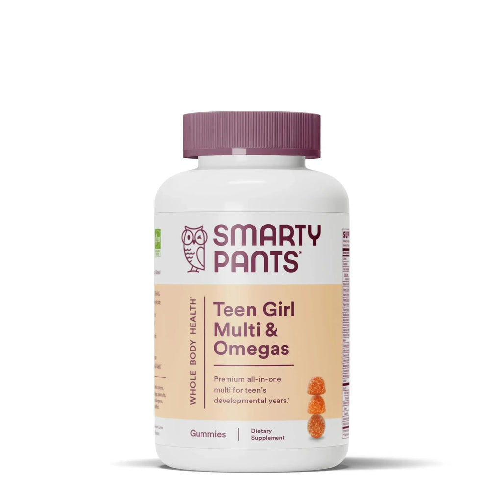 SmartyPants Teen Girl Multivitamin Gummies: Omega 3 Fish Oil (EPA/DHA), Vitamin D3, C, Vitamin B12 & Kids Multivitamin Gummies SmartyPants Au supplements