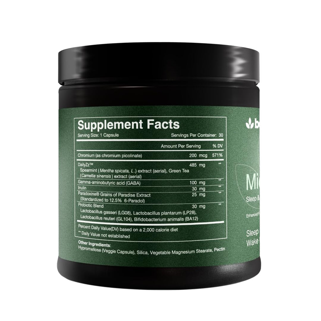 MidnightSlim™ | Advanced Nighttime Weight  | Maximum Strength Metabolism Support, Digestive Health, Peaceful Sleep | Premium Probiotic Complex | 30 Capsules