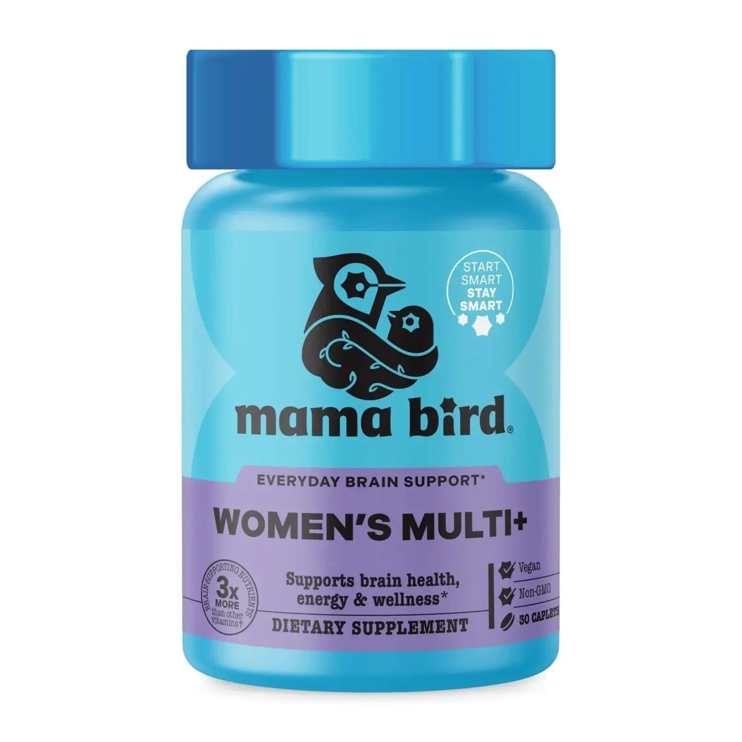 Best Nest Wellness - Mama Bird - Women's Multi Plus - Brain & Body Health Support Supplement - Gentle Iron Supplement for Energy Support Best Nest Wellness Au supplements