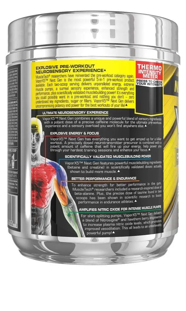 Pre Workout Powder | MuscleTech Vapor X5 for Men & Women, Energy Drink Mix Sports MuscleTech Au supplements