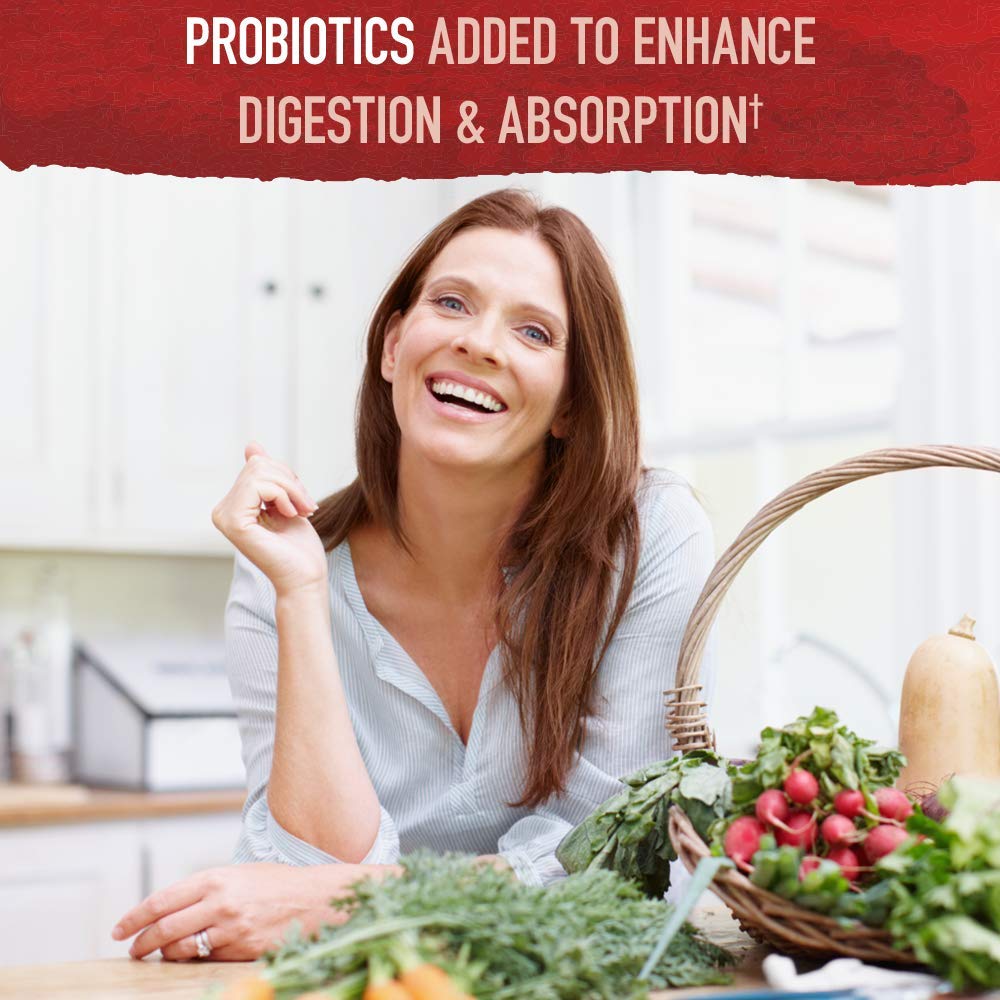 Garden of Life Organic Ashwagandha Supplement with Probiotics & Ginger - Stress, Mood & Energy Support, Vegan, Gluten Free