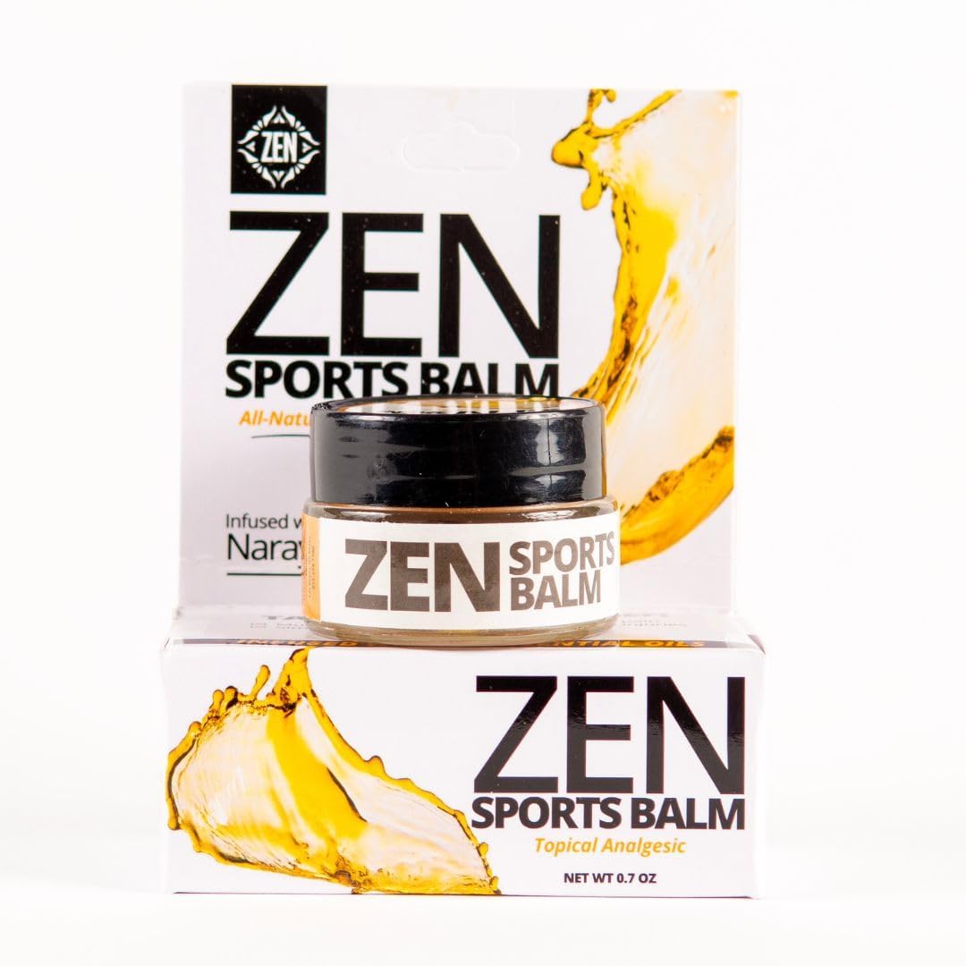 ZEN Sports Balm with Narayani Oil- Cramps, Backaches and Other Workout & Exercise Injuries, Fast-Acting (Pack of 3) ZEN Au supplements