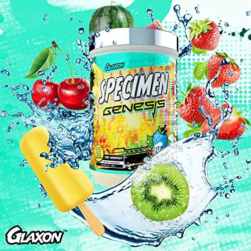 Specimen Full Spectrum High Stimulant Pre-Workout Powder | Supercharged Energy Glaxon Au supplements
