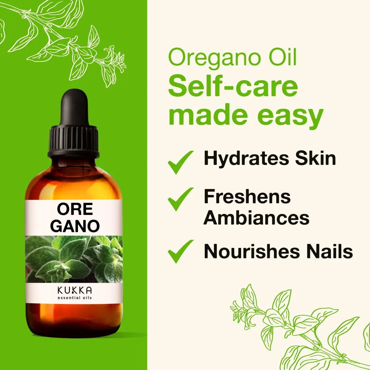KUKKA Oregano Oils - Natural Oils (4 fl oz) KUKKA essential oils Au supplements