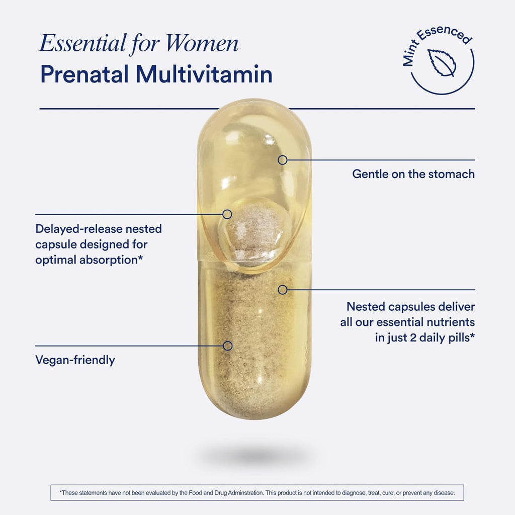 Ritual Prenatal Multivitamin for Women - Key Essential Vitamins and Minerals to Support Mom and Baby During Pregnancy* - Folate, Choline, Omega-3 DHA, Iron