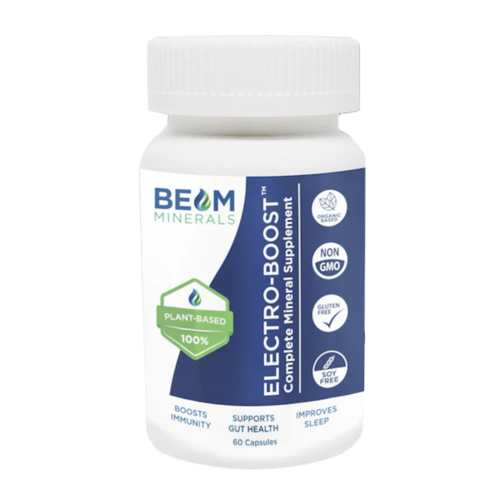 Beam Minerals Complete Multi-Mineral Capsules | Electro-Boost Plant-Based Electrolytes and Micronutrients for Men and Women | Help to Boost Immunity, Support Gut Health