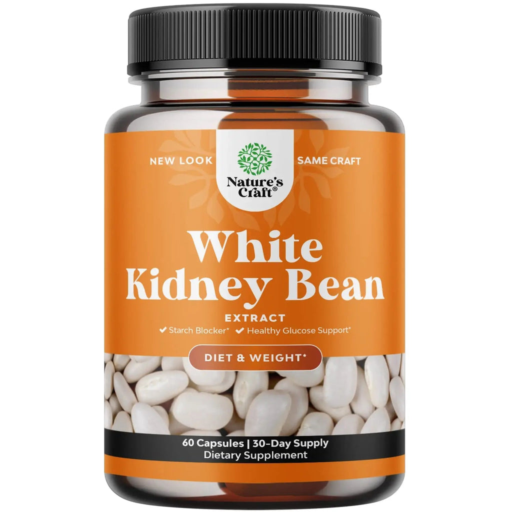 Natural White Kidney Bean Extract - White Kidney Bean Energy Booster AMPK Activator Natures Craft Au supplements
