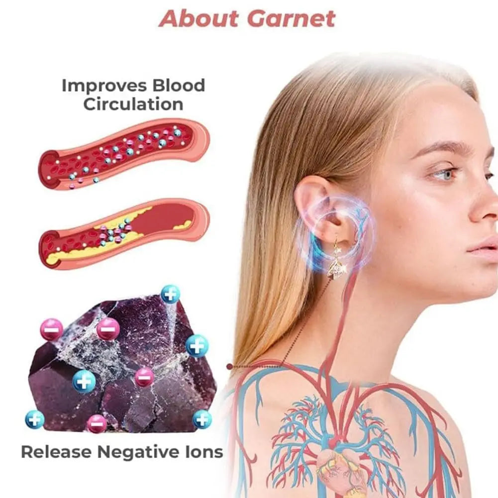 Lymphflow Magnetogen Earrings,Lymphatic Magnetotherapy Earrings,Lymphatic Earrings FleaCollar Au supplements