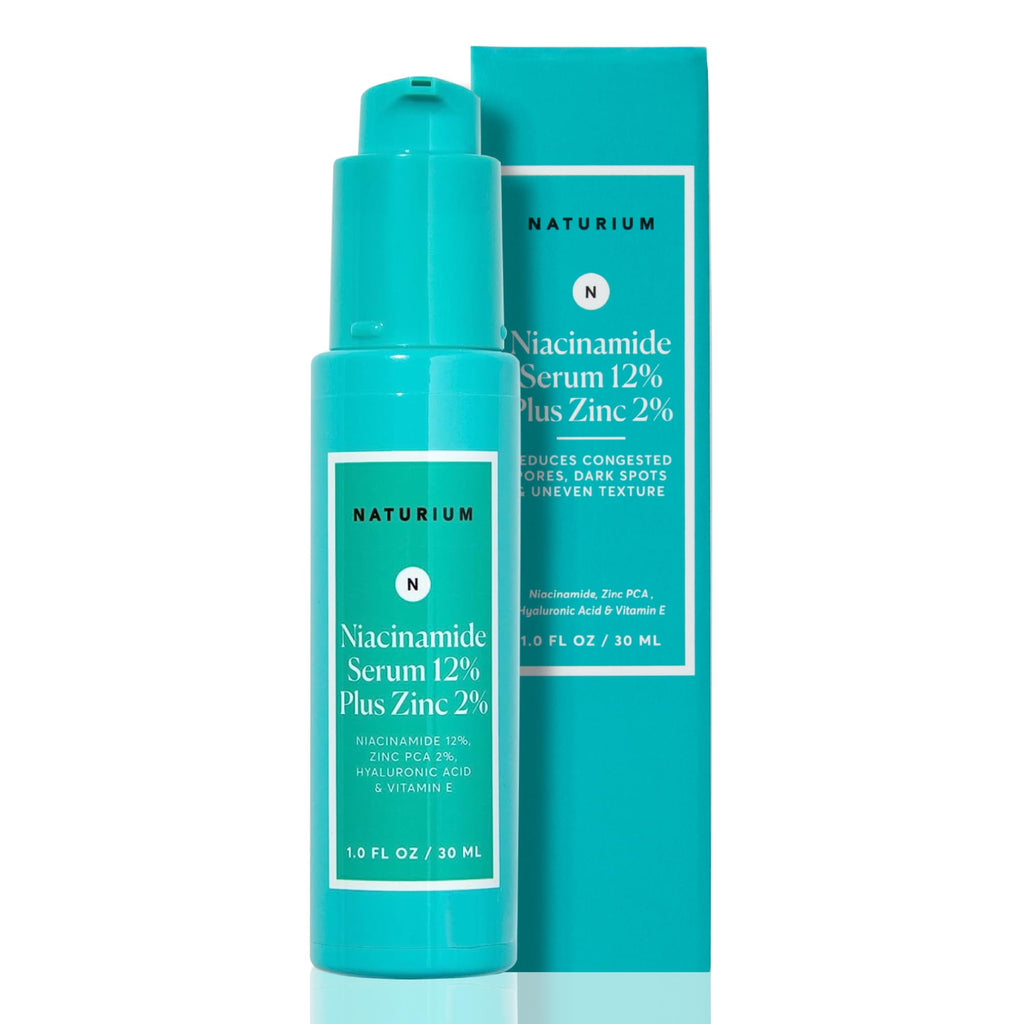 Naturium Niacinamide Face Serum 12% Plus Zinc 2%, Anti-Aging, Pore Minimizer & Dark Spot Corrector