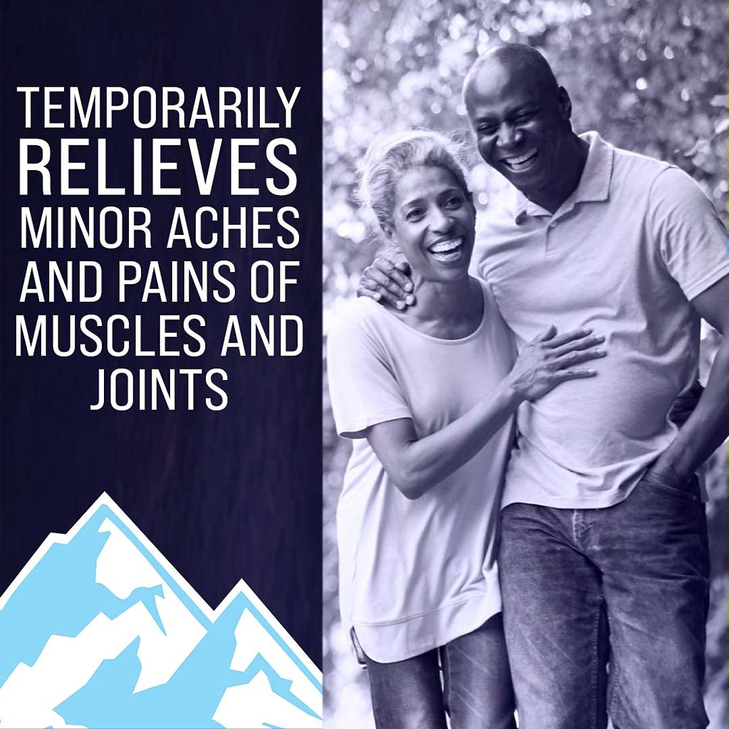 Mineral Ice Original Therapeutic Menthol Pain Relief Gel. Greaseless with "Deepcold" Pain Reliever. Provides Cooling & Penetrating Relief for Arthritis, Simple Backache, Strains & Sprains (8 Ounce) Mineral Ice Au supplements