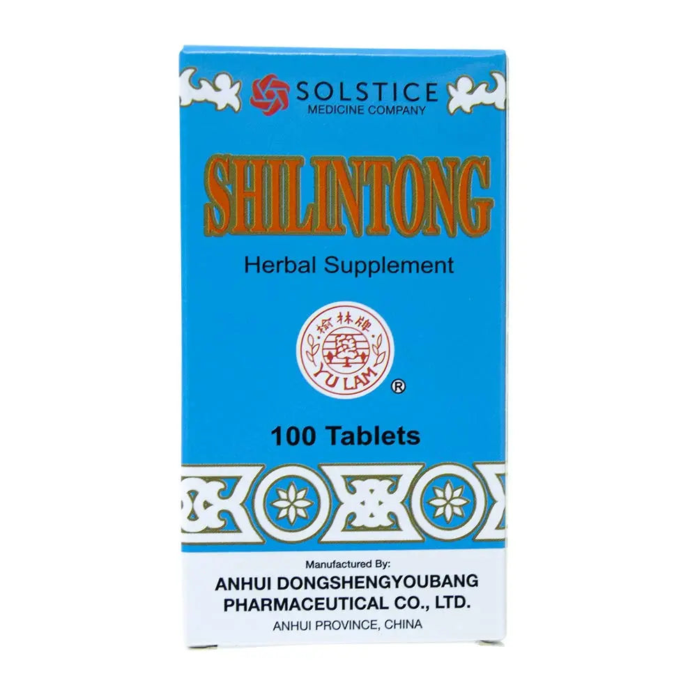Shilintong Herbal Supplement (Supports Urinary Tract, Kidney & Bladder Stone Cleanse)(100 Tablets)(1 Bottle)(Solstice) Yu Lam Au supplements