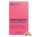 Her Own Menoprim, Menopause Support, Female Hormonal Balance Capsules for Night Sweats, Hot Flashes & Mood Swing Support, Bergamot Orange & Black Cohosh Root, 60 Capsules her own Au supplements