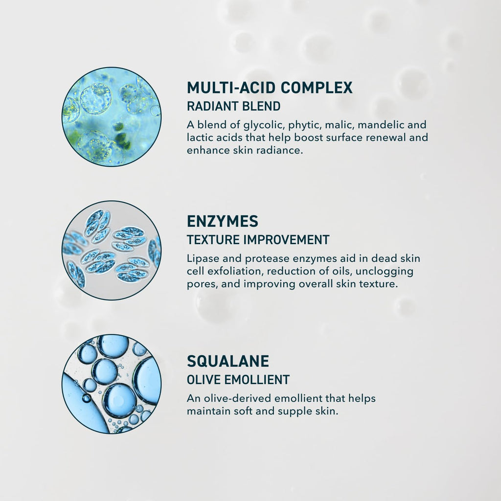 Prequel Skin Multi-Acid Milk Peel, Professional Exfoliating Solution. 15% Glycolic Acid Face Peel with Lactic Acid and Enzymes
