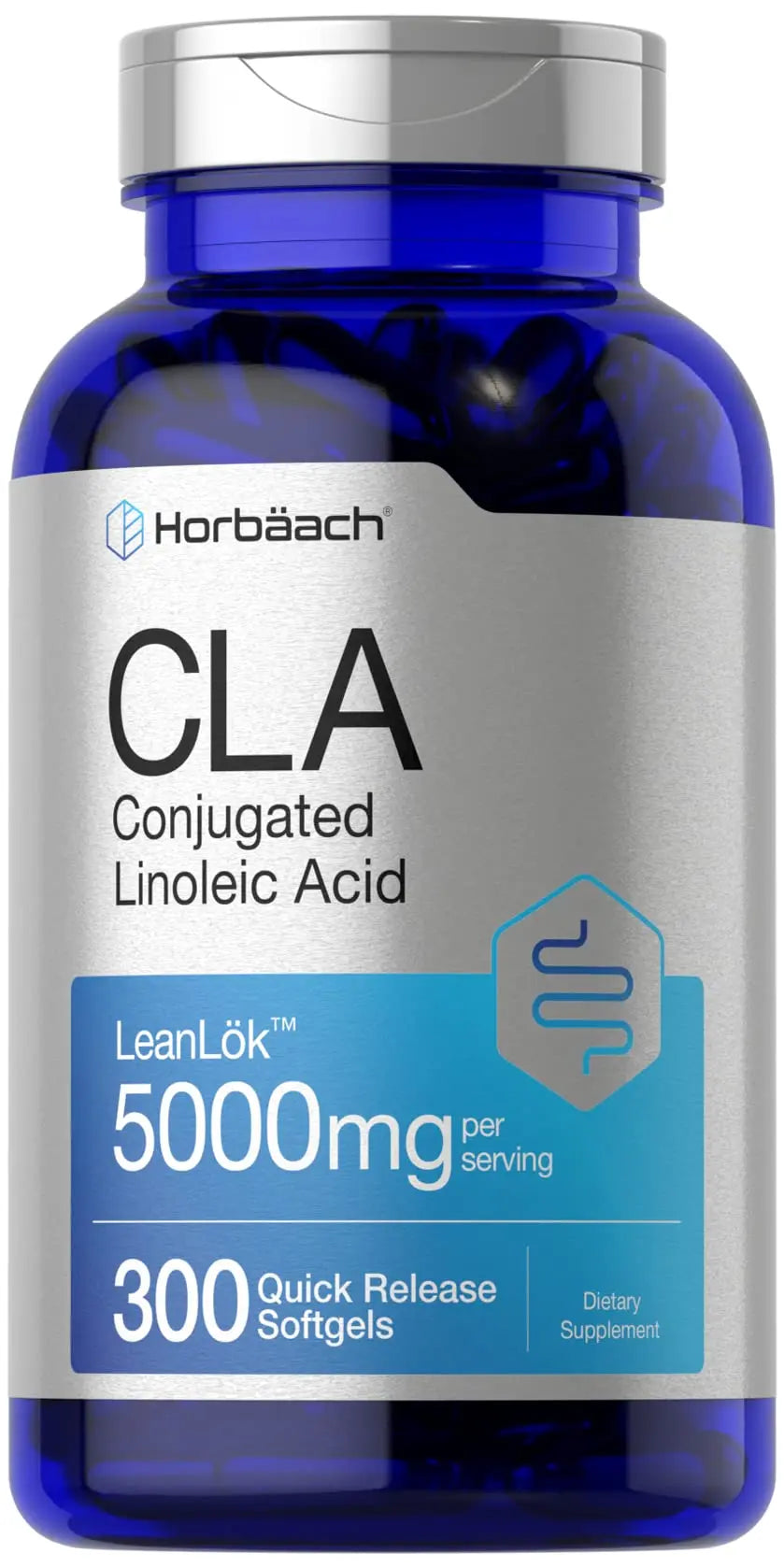CLA Supplement | 300 Softgel Pills | Maximum Potency | Conjugated Lineolic Acid from Horbäach Au supplements