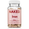 Naked Iron 65mg, 325mg Ferrous Bisglycinate - High Potency Iron Supplement for Iron Deficiency, Cellular Energy Support, Promotes Healthy Red Blood Cell Production