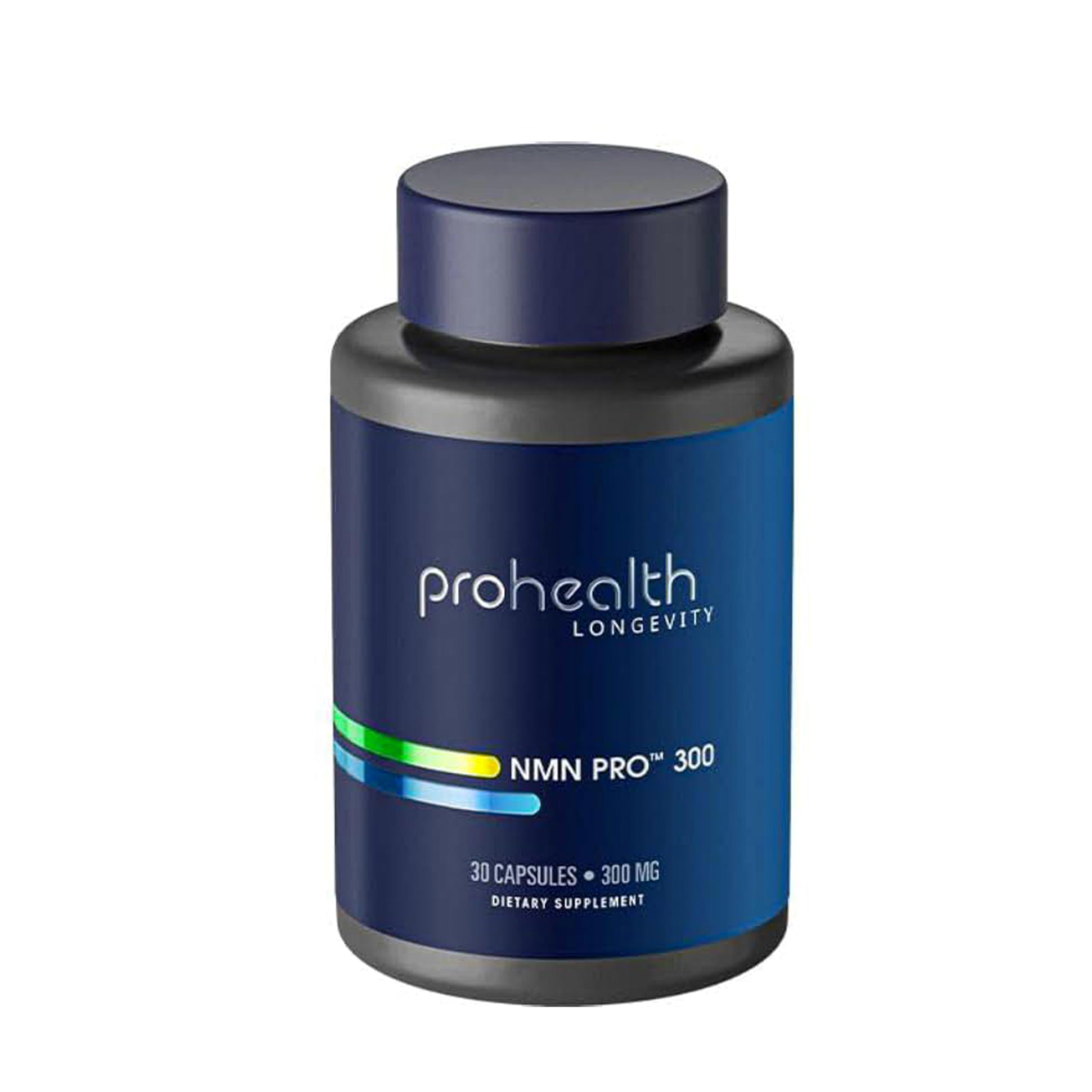ProHealth NMN Pro 300 (30 Capsules) Clinically Studied Uthever® NMN. NAD+ Precursor for Cellular Energy, Mitochondrial Support & Healthy Aging. USA Manufactured, Triple Lab-Tested ProHealth Au supplements
