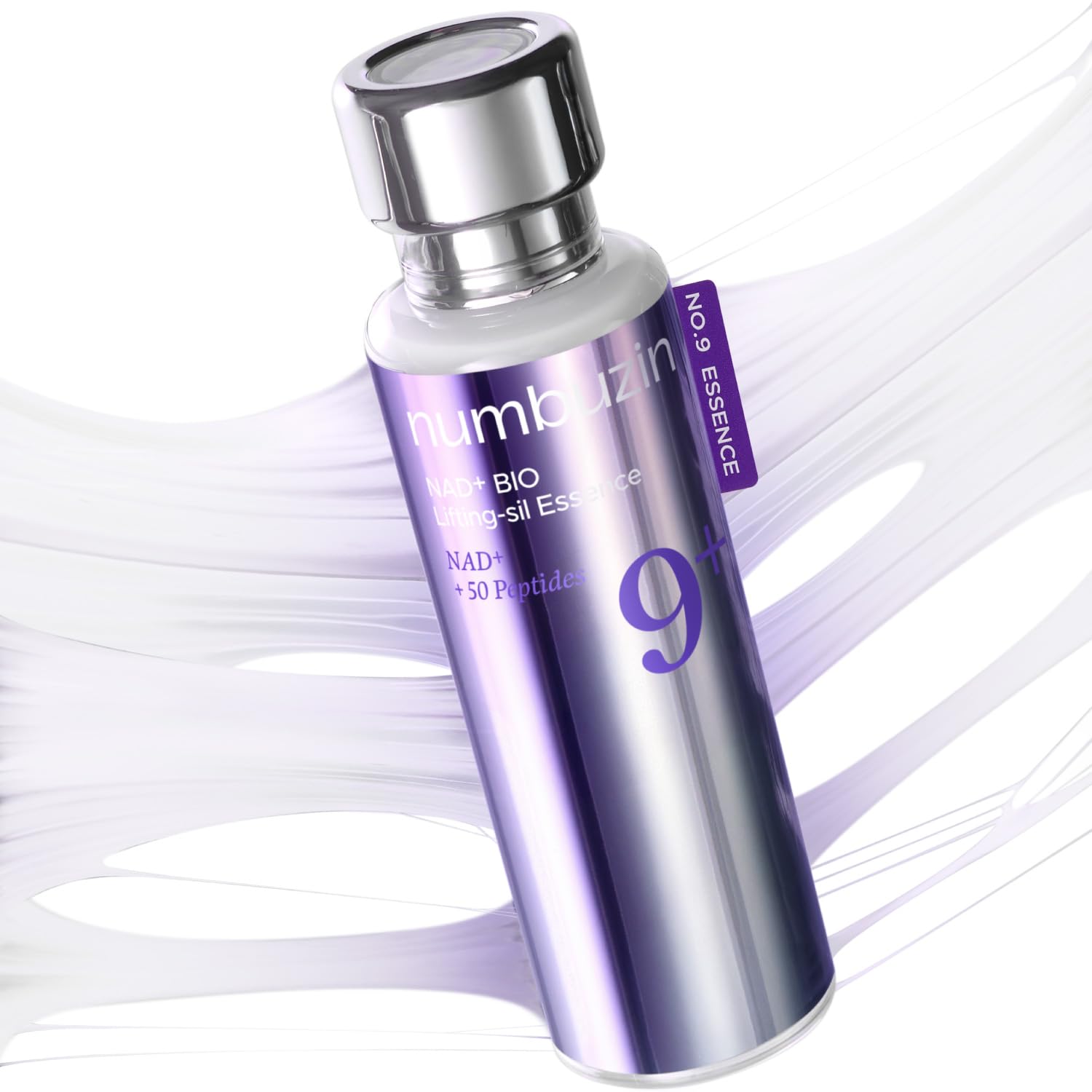 numbuzin No.9 NAD+ Peptide Lifting Serum for Face and Body, Firming & Wrinkles, 50 Peptide Essence for Sagging Skin, Fine Lines & Elasticity
