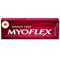 Myoflex Pain Relief Rub | Odourless | Provides Deep Penetrating Relief of Muscle Soreness & Joint Pain | Menthol Free | Stain Free | Non-Greasy | Great for Ages 2+ | 100 Grams (Extra Strength) Myoflex Au supplements
