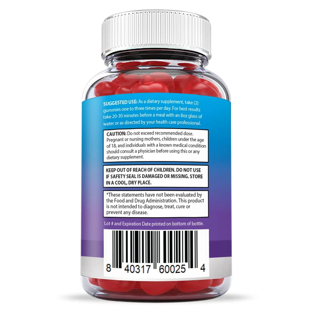 Justified Laboratories (2 Pack) Keto Blast Gummies 1000MG ACV with Pomegranate Juice Justified Laboratories Au supplements