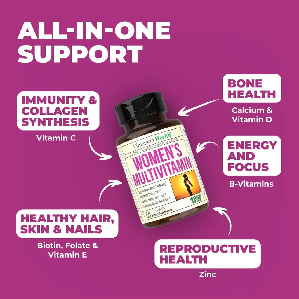 Multivitamin for Women - Womens Multivitamin & Multimineral Supplement Vimerson Health Au supplements