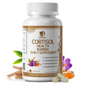 10-IN-1 Cortisol Supplements w/ KSM-66® Ashwagandha 300mg + L-Theanine 250mg, Magnesium Glycinate, Saffron, Phosphatidylserine, Turmeric & Vitamin C D3 B6 B5, For Women Men, 120 Capsules 60-Day Supply Lukaree Au supplements