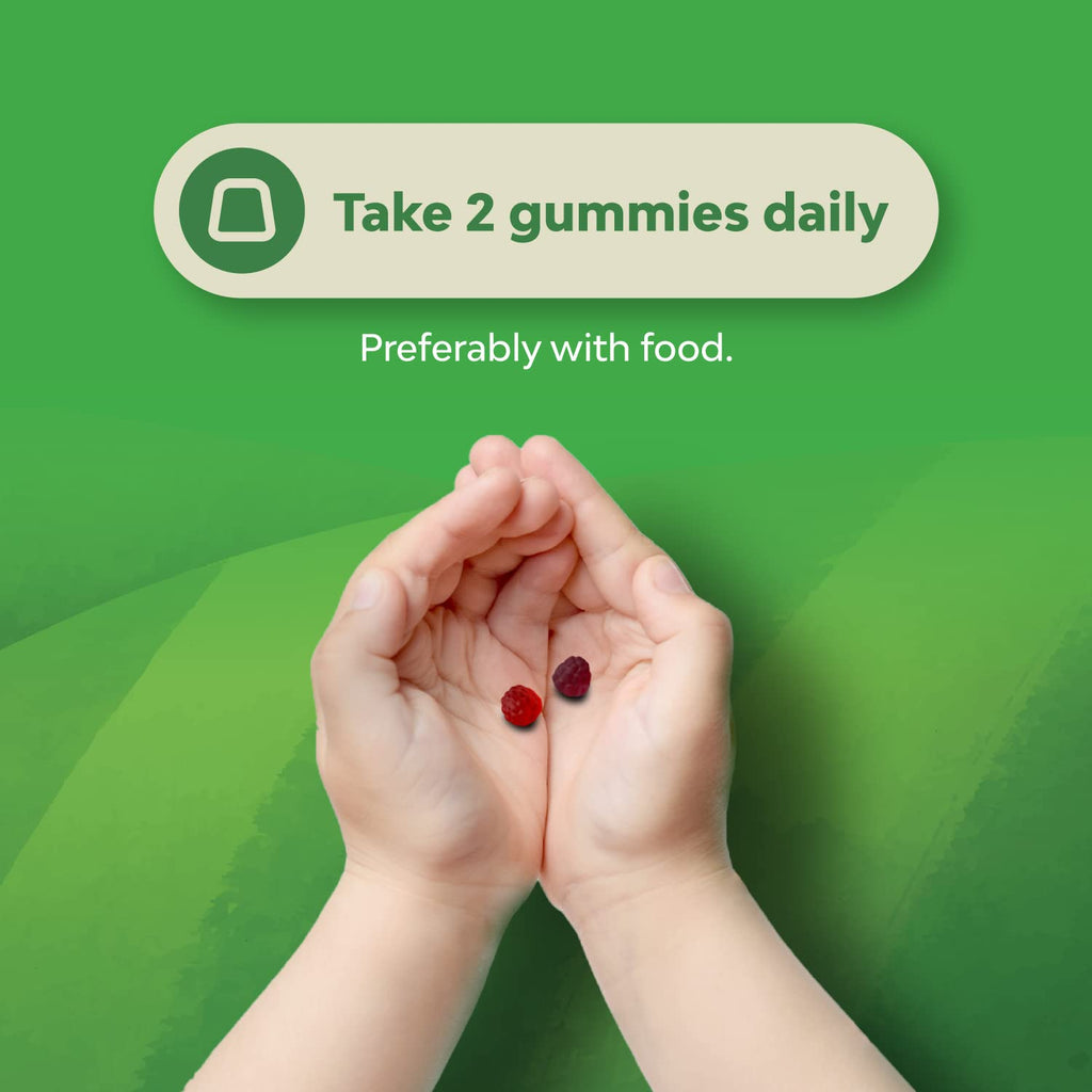 Natures Craft High Prebiotic Fiber Gummies for Kids - Dietary Fiber Supplements for Digestion & Constipation - Chicory Root Kids Immune Gummies - Non-GMO