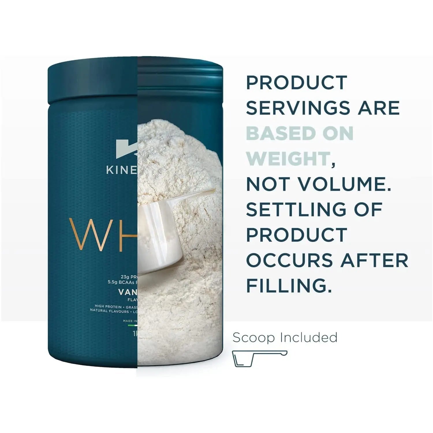 Kinetica Premium Whey Protein Powder | Grass Fed | Chocolate | 4.5kg | 150 Servings Kinetica Au supplements