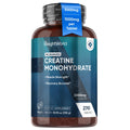 WeightWorld Micronized Creatine Monohydrate 3000mg Vegan Tablets | Muscle Strength & Recovery Booster | 3 Months Supply - 270 Tabs | Creatine for Women & Men | Non-GMO, Gluten-Free | 3 Tablets a Day WeightWorld Au supplements