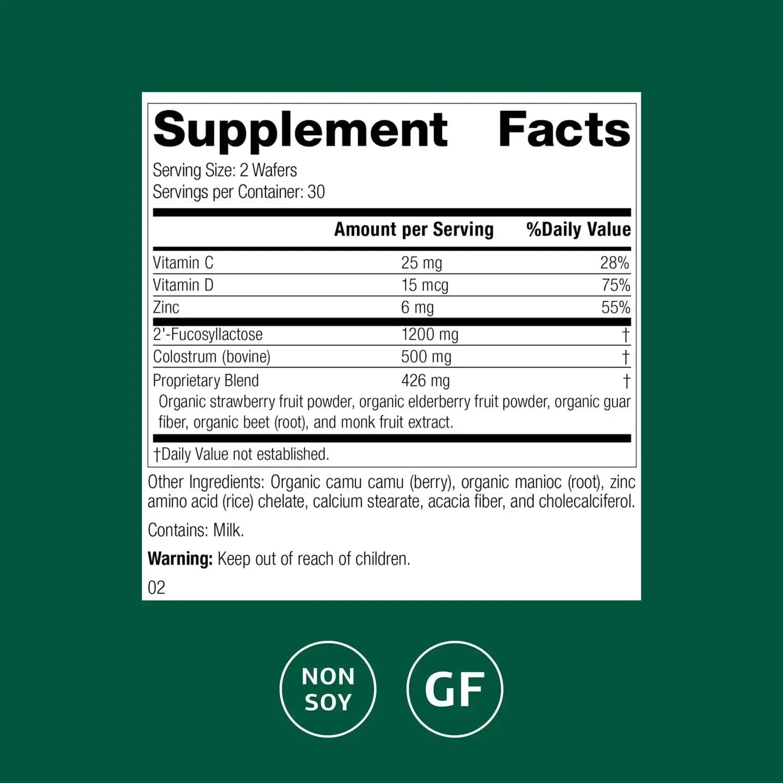 Standard Process Inc. Children's Immune - 60 Wafers Standard Process Inc. Au supplements
