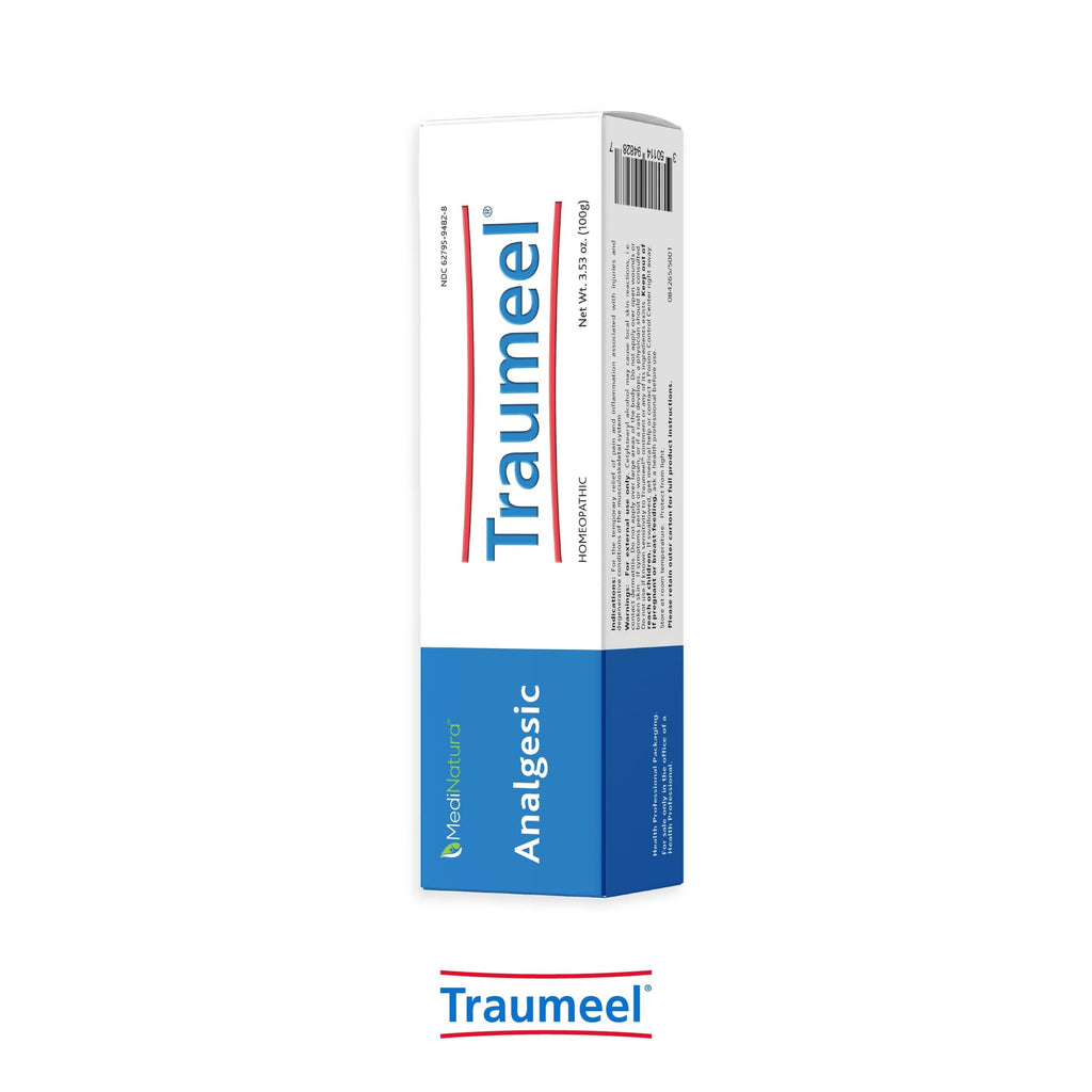 MediNatura Traumeel Ointment Topical Pain Relief for Muscle Joint Back Arthritis Injury or Exercise Related Pain & Soreness Arnica + 13 Active Ingredients - Made in Germany - 3.53 oz MediNatura Au supplements